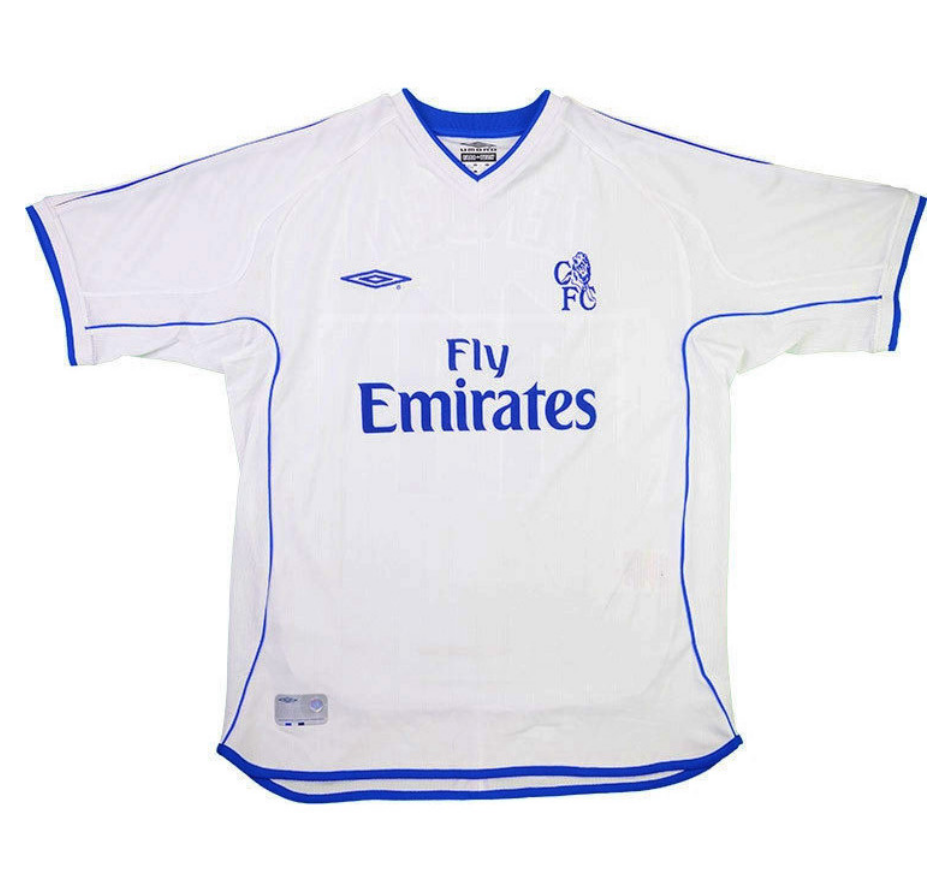 2001-03 Chelsea Retro Away Kit Soccer Jersey